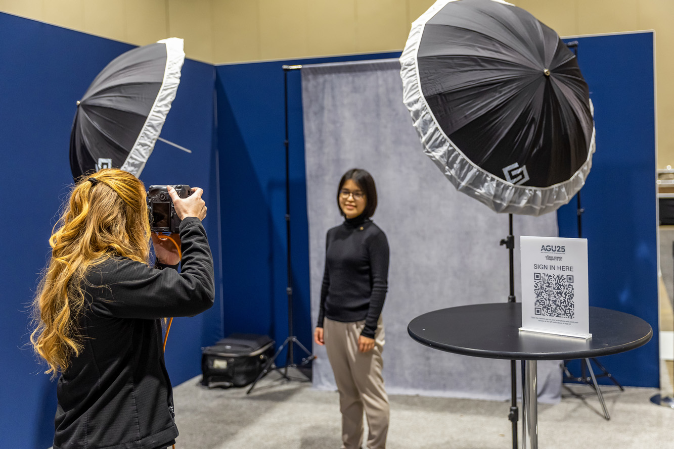 A group of people using the slow mo selfie