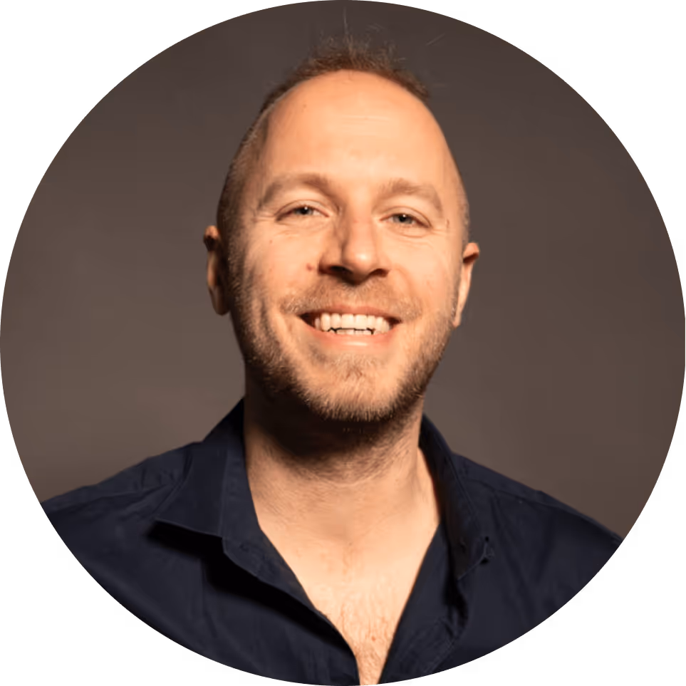 Bálint Füzes working — architect & coder combining design and algorithms