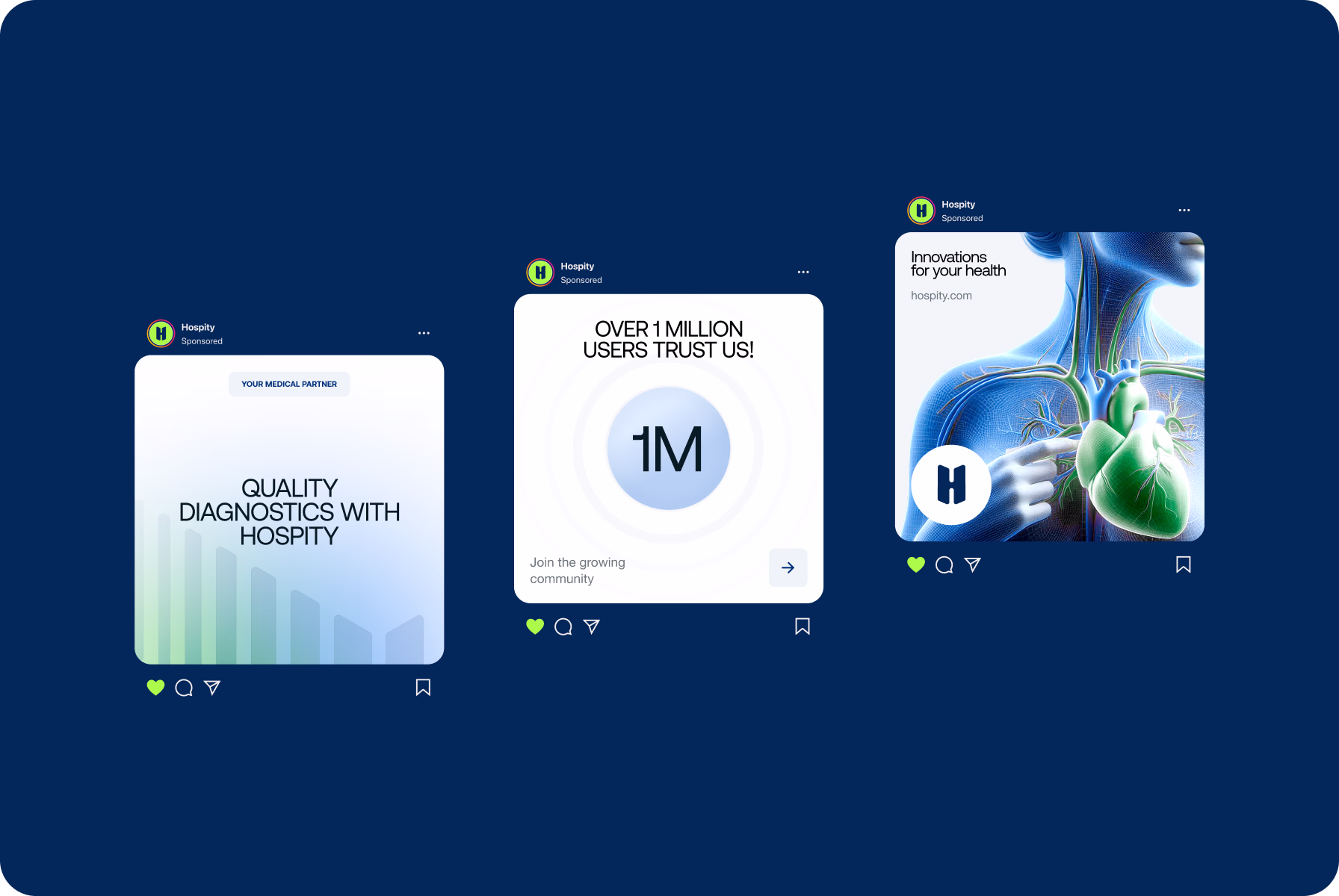 Hospity’s brand identity combines sleek visuals