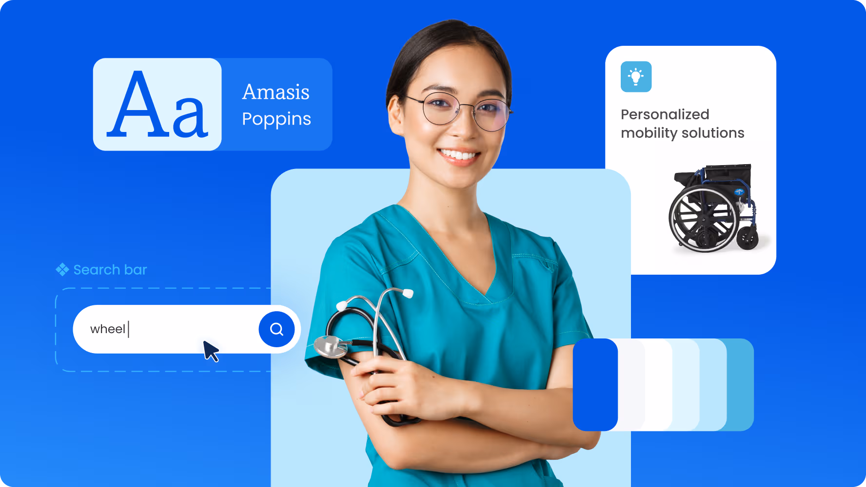 healthcare platform UI/UX design for Home Medix by Halo Lab