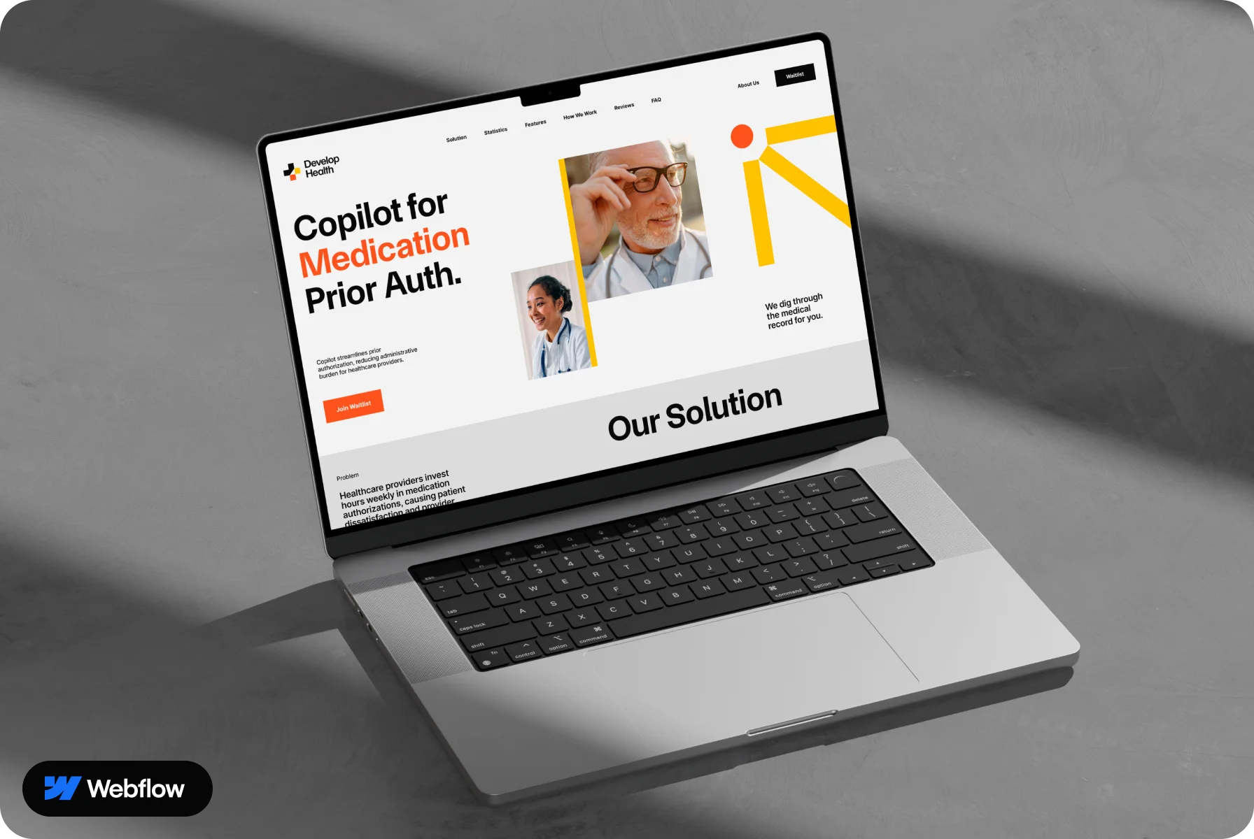 website development on Webflow