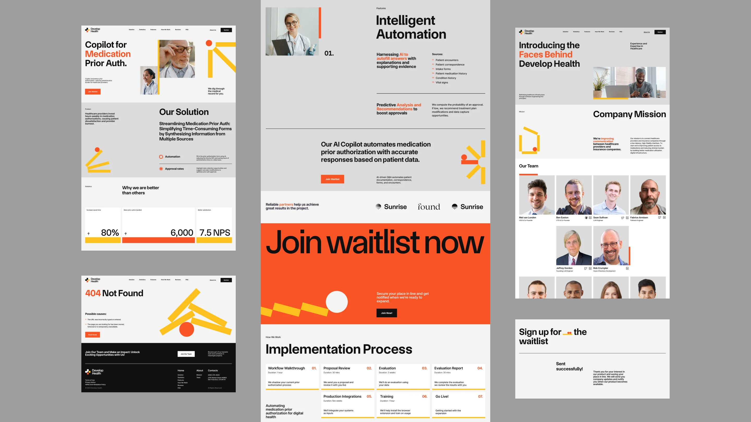 Design innovative AI-driven medical website