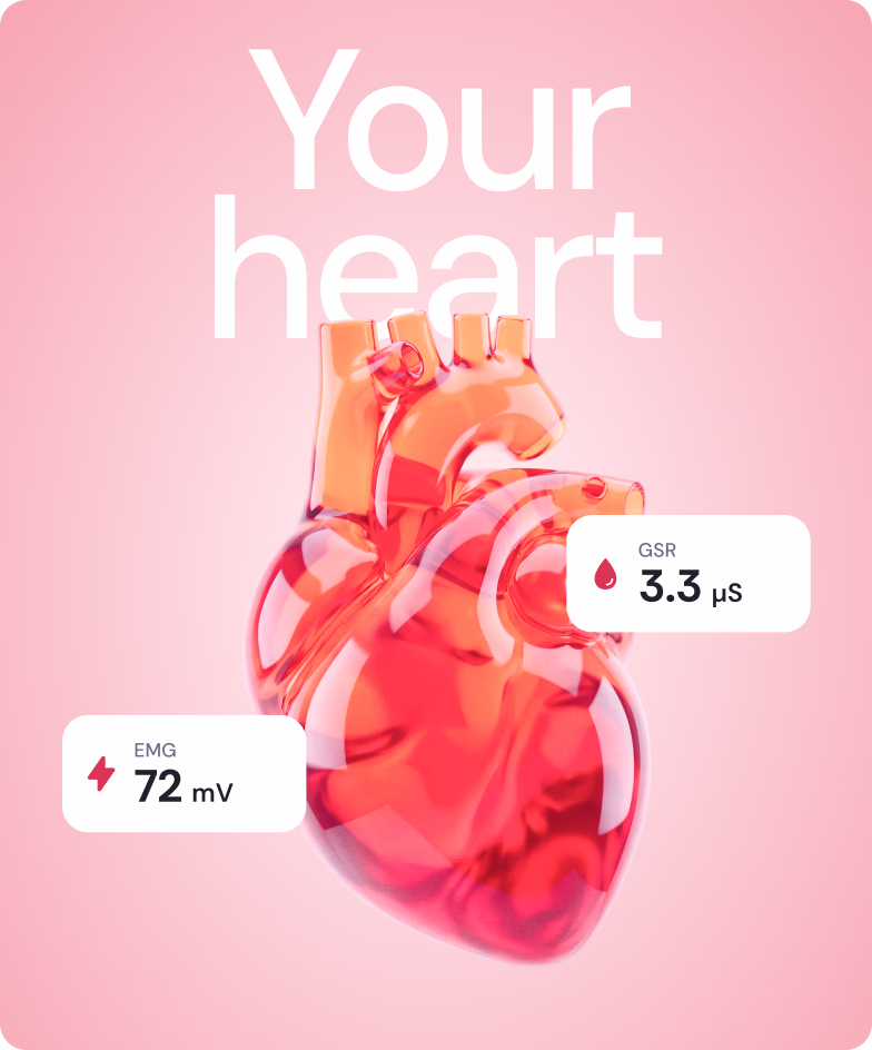 UI/UX design services for real-time heart monitoring by Halo Lab’s for Rytmo health monitoring app