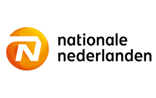 Logo van Nationale-Nederlanden met een oranje cirkel en een witte gestileerde N.