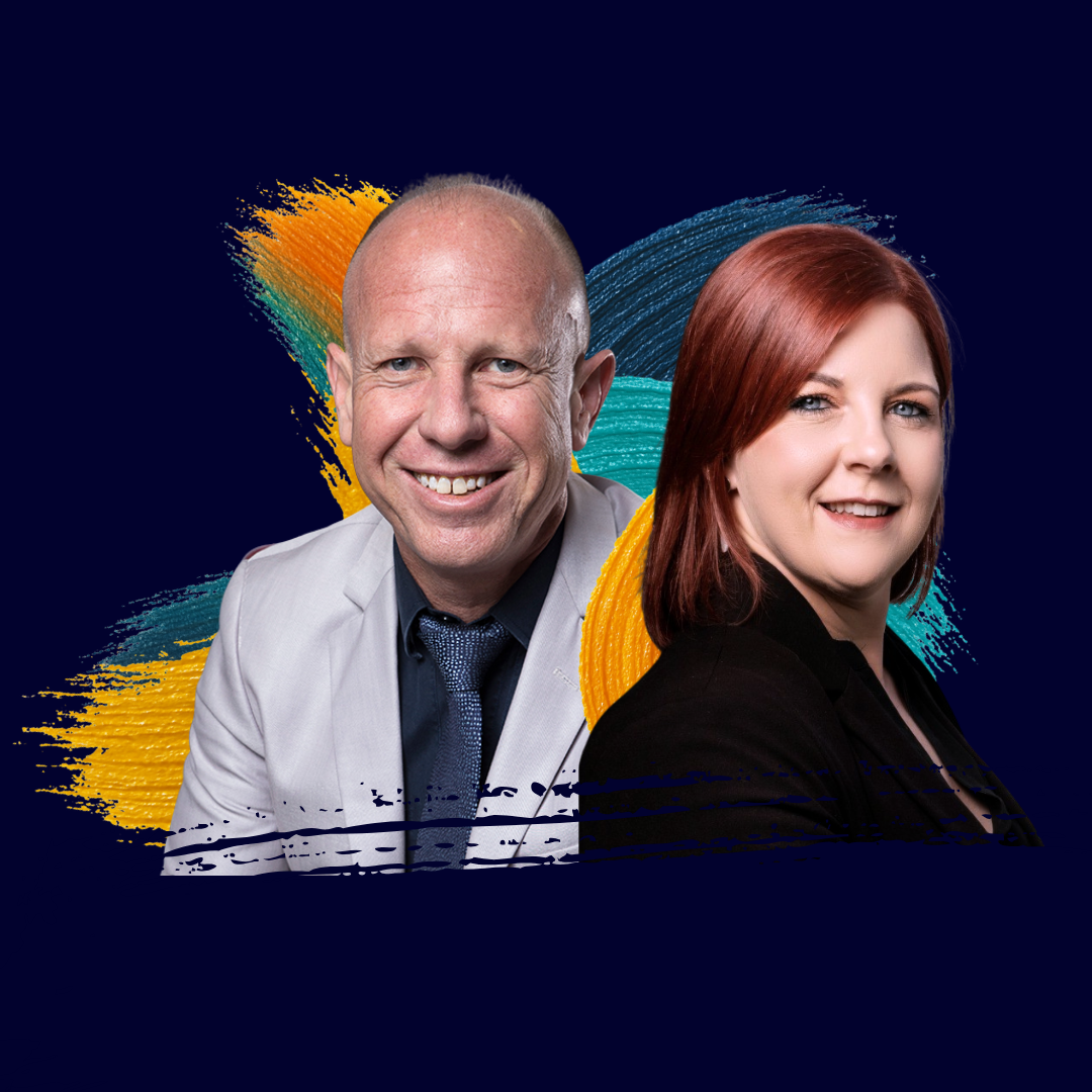 David Buckham and Robyn Wilkinson, authors of The Spell