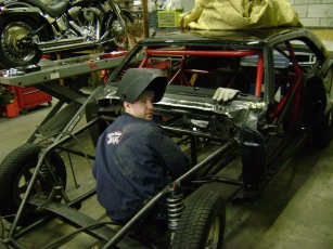 February 2009 overhauling the 1968 Chevy Camaro