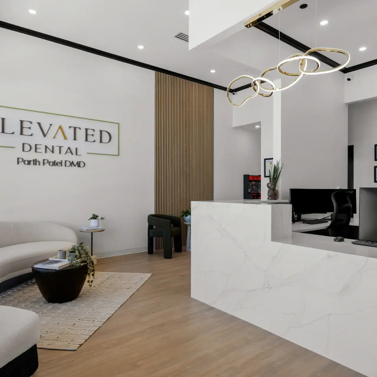 Front Desk of of Elevated Dental in Georgetown TX