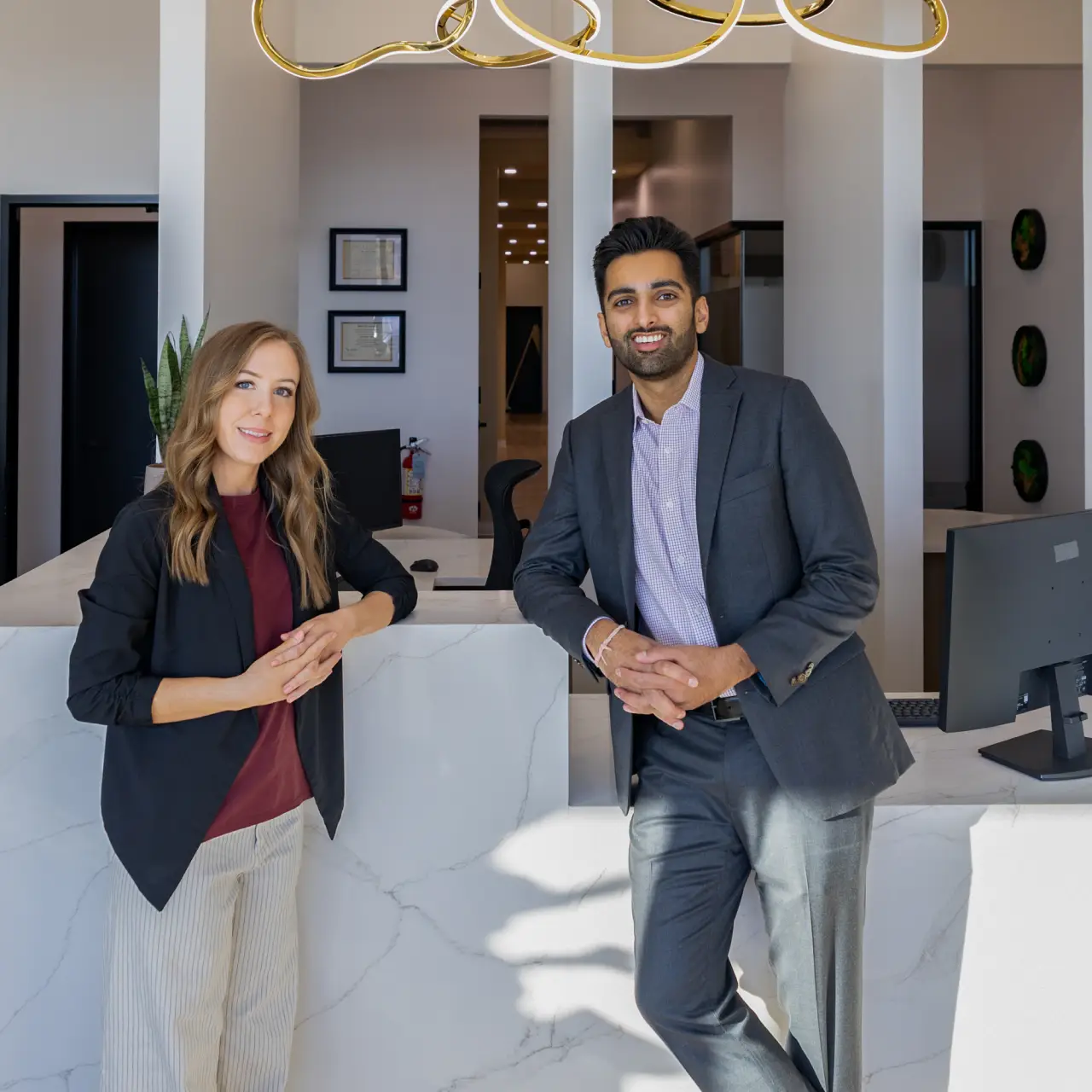 Front Desk of of Elevated Dental in Georgetown TX