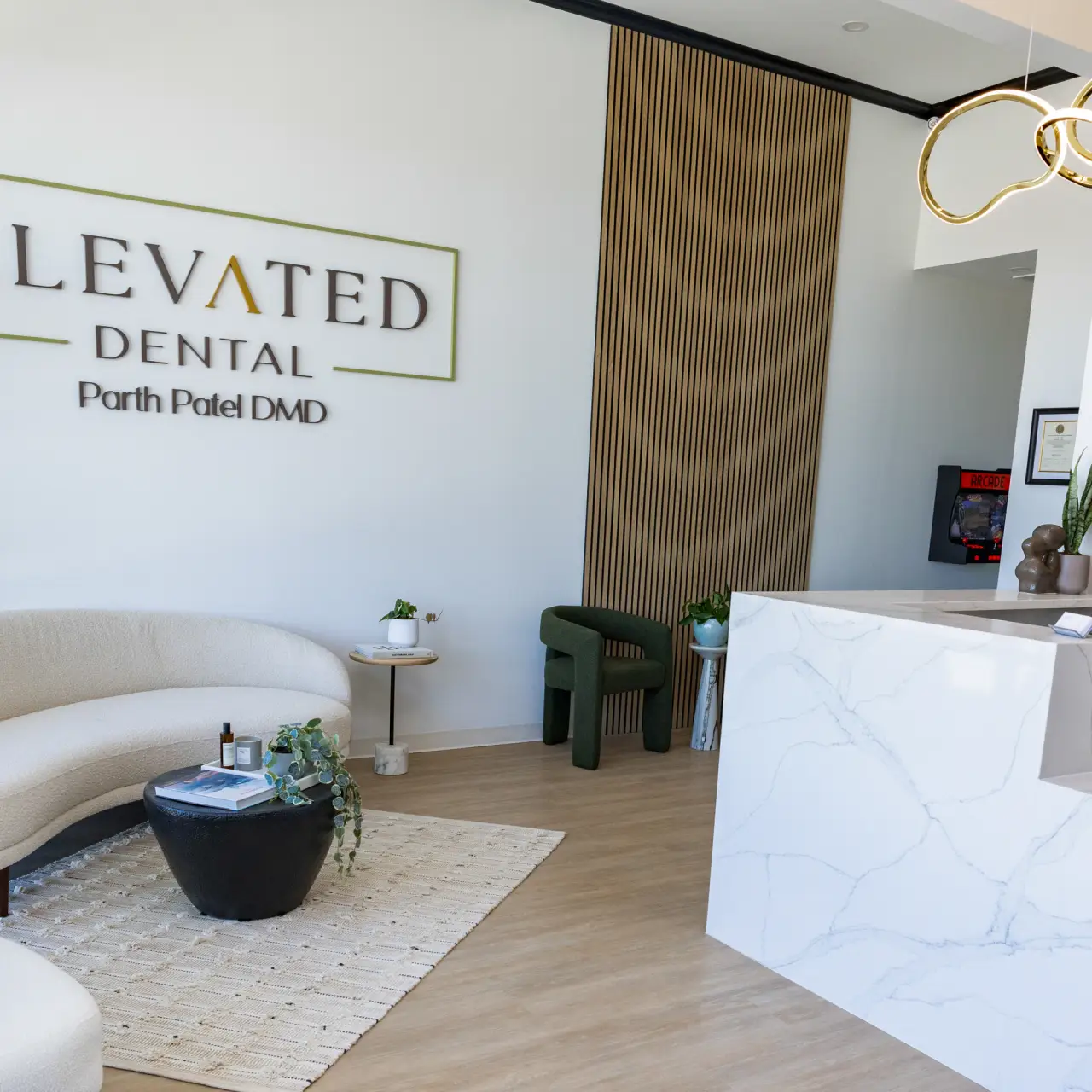 Waiting Room Area of Elevated Dental in Georgetown TX