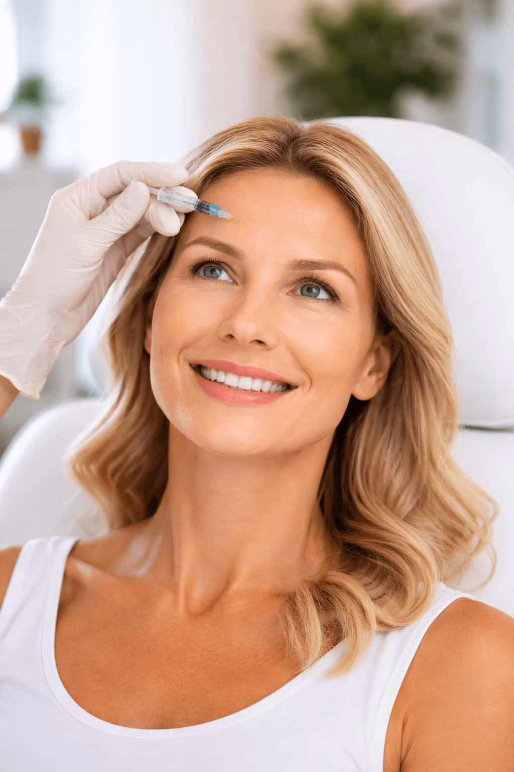 Skin texture consultation at an Aesthetic Clinic in Draper, Utah