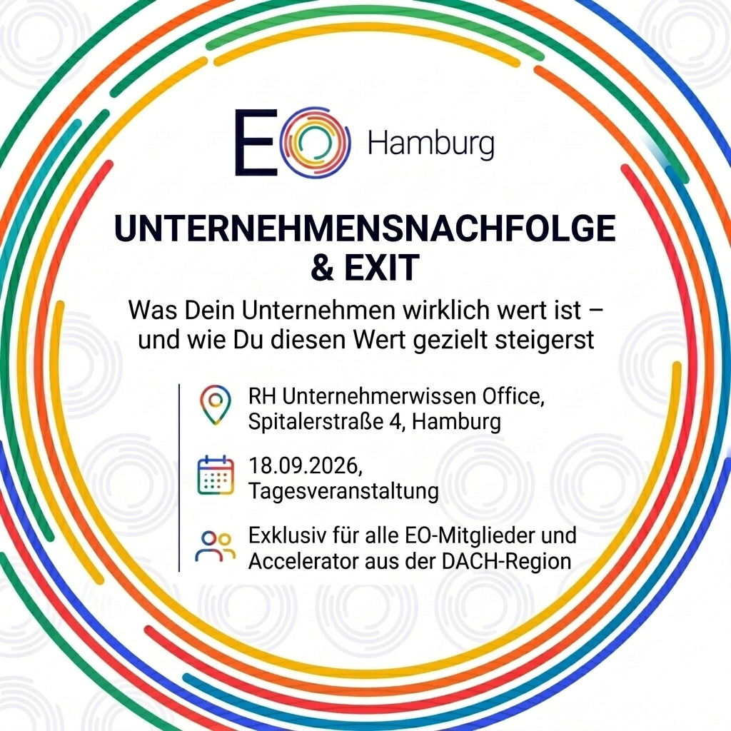 Save The Date: Unternehmensnachfolge & Exit
