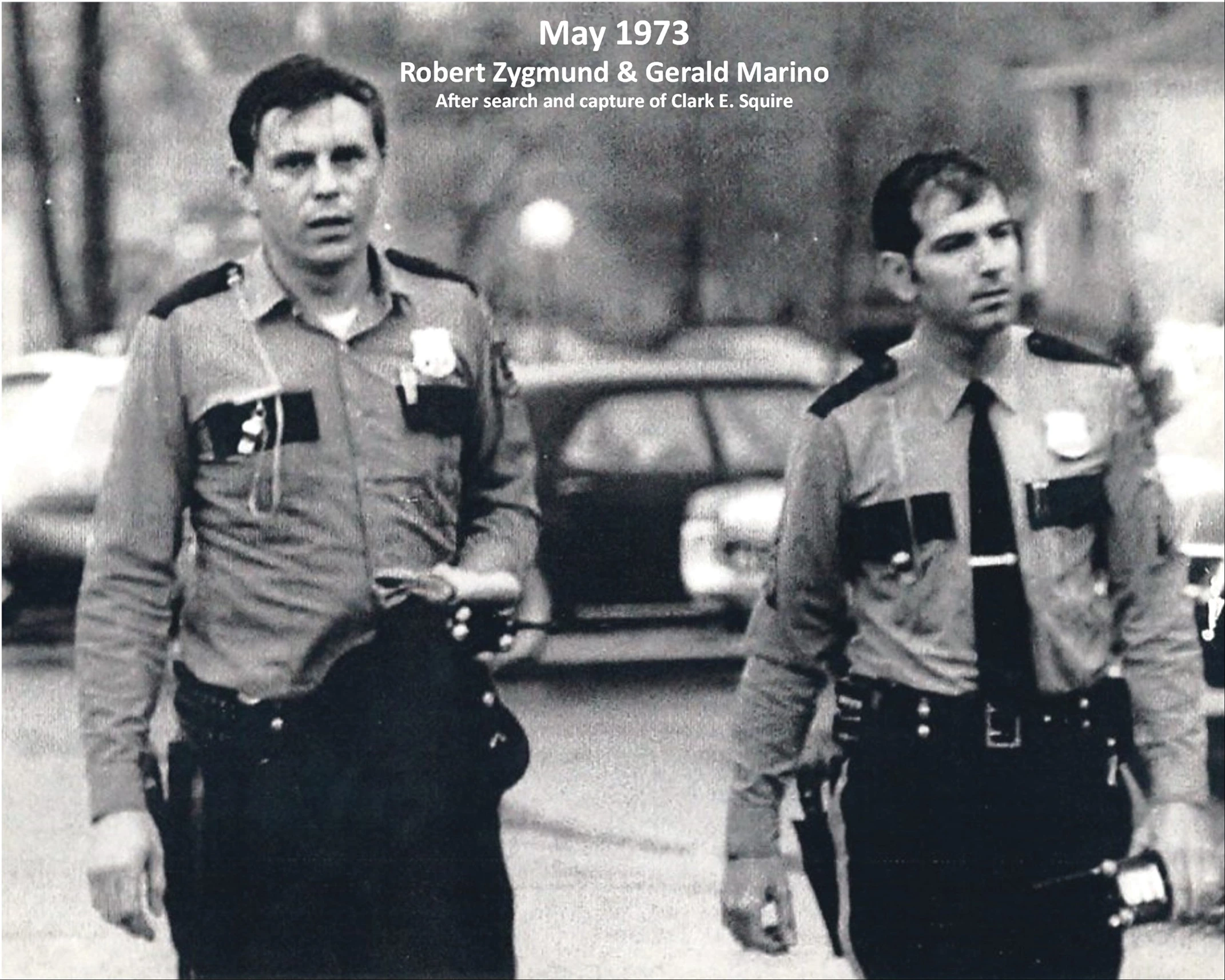 two police officers walking side by side