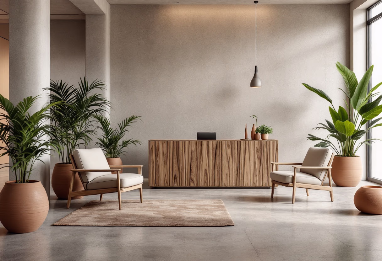 image of open office lobby (for an accountant & cpa firm)