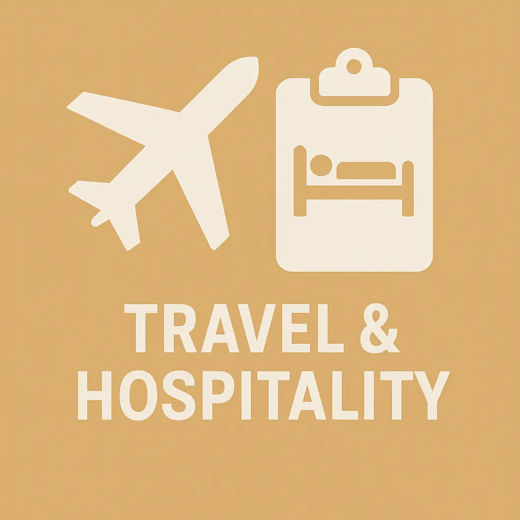 travel and hospitality category for cancel network