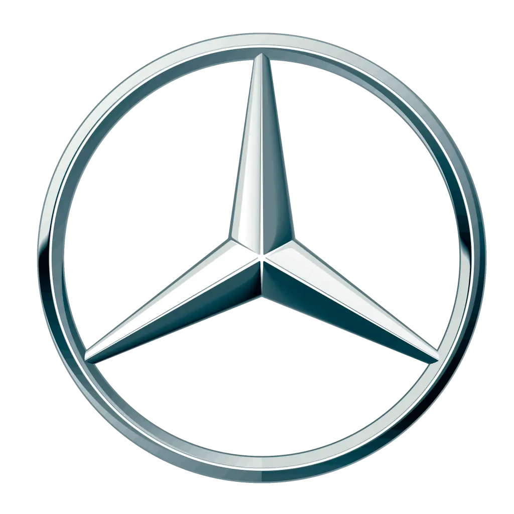 Mercedes Benz logo on Cancel Network