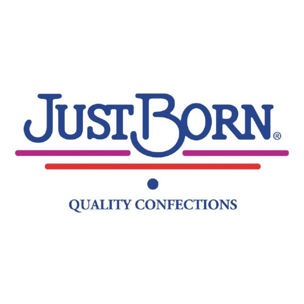 Just Born Quality Confections logo on cancel network