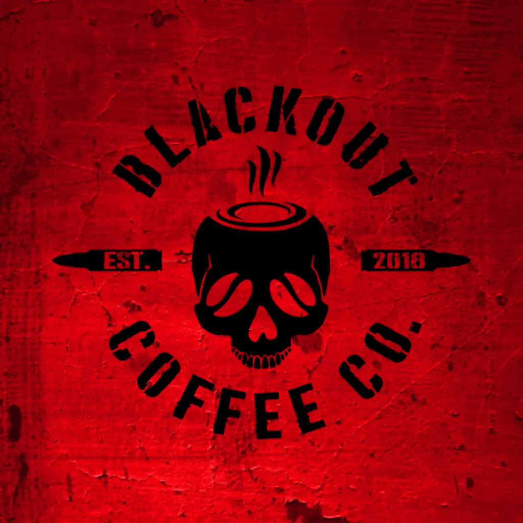 blackout coffee logo on cancel network