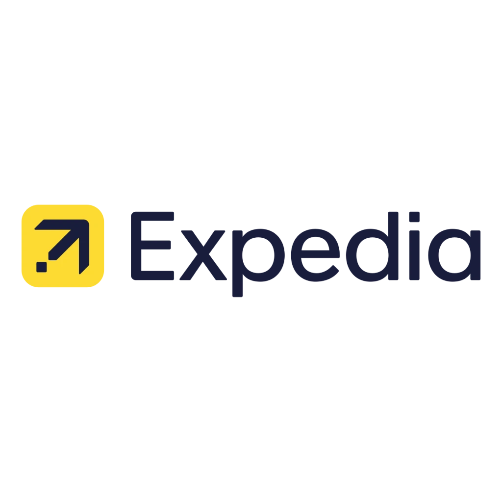 Expedia logo on cancel network