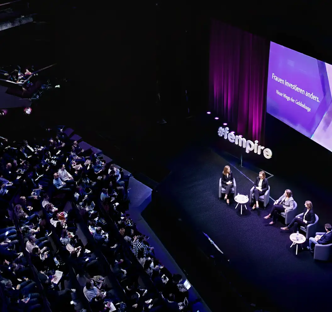 FEMpire conference stage