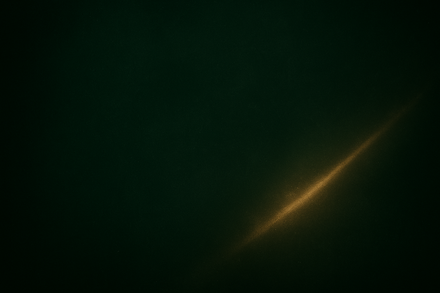 a dark, moody background with a diagonal golden beam of light cutting across.