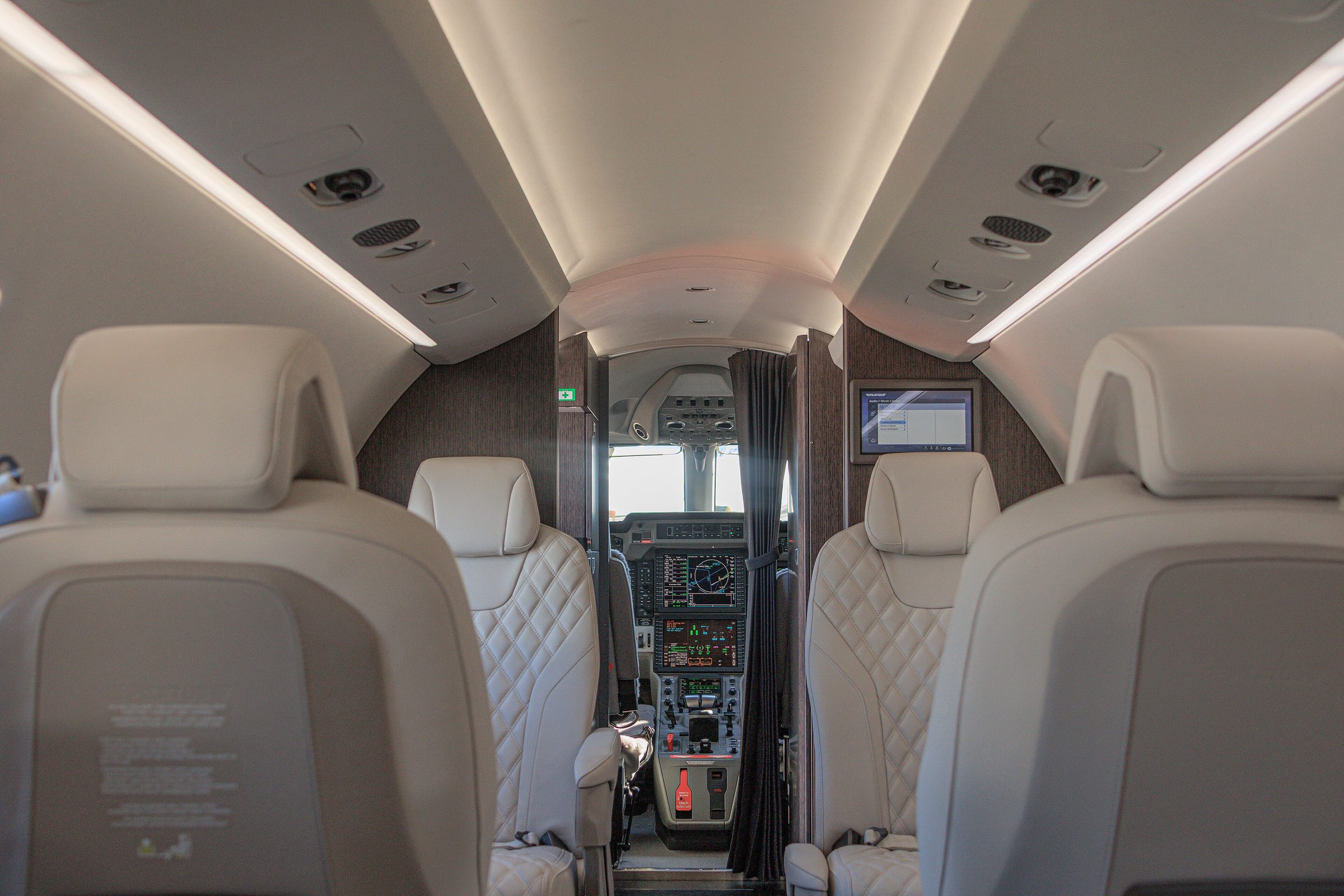 Pilatus PC-24 cabin