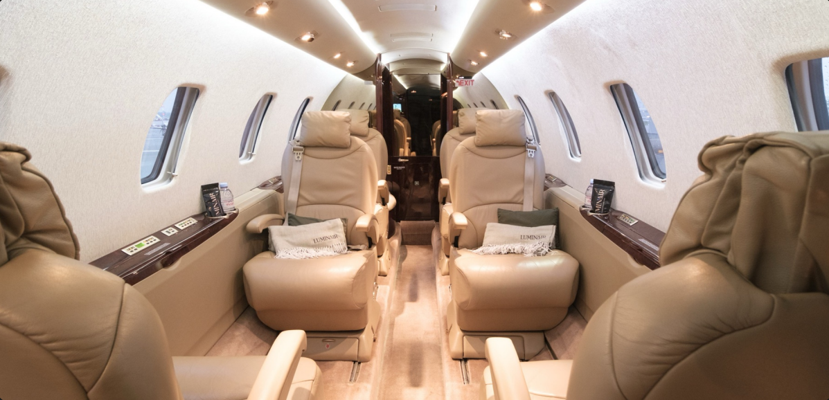 Private jet empty leg Boston to The Hamptons