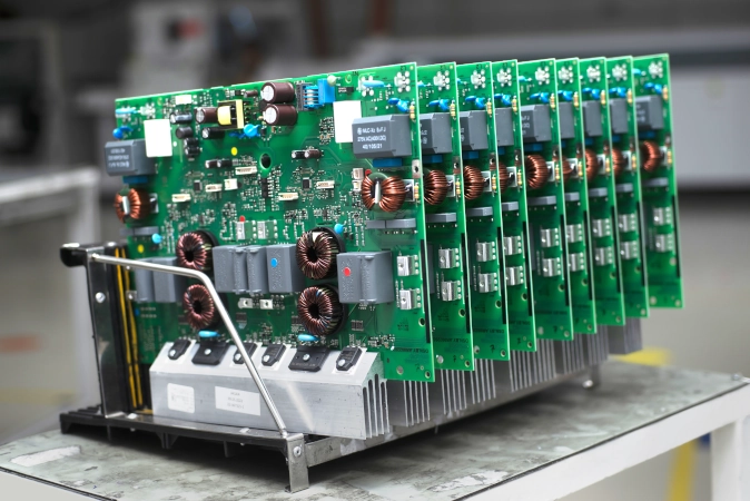 Valmiit protot varastoituna