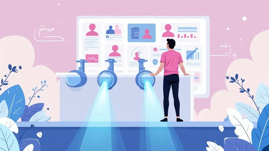 A Recruiter's guide illustration