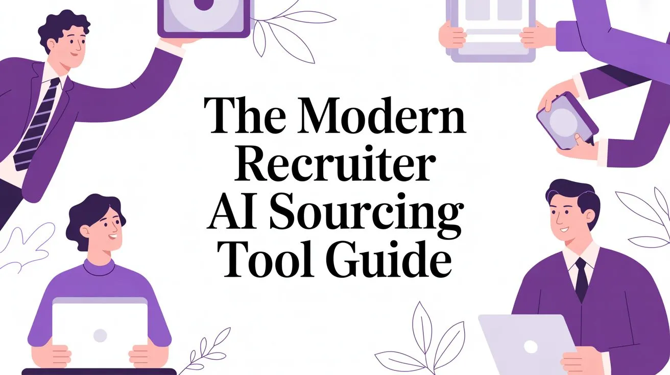 The Modern Recruiter's guide illustration