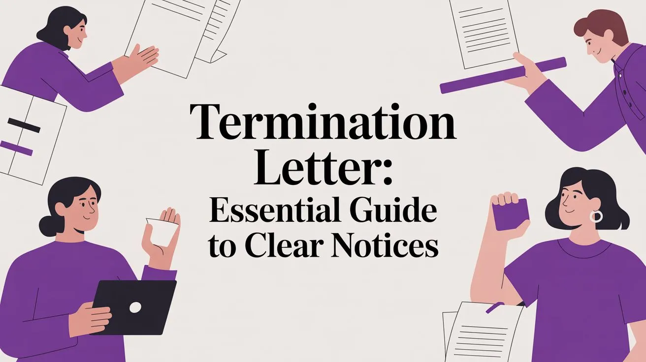 Termination Letter guide illustration