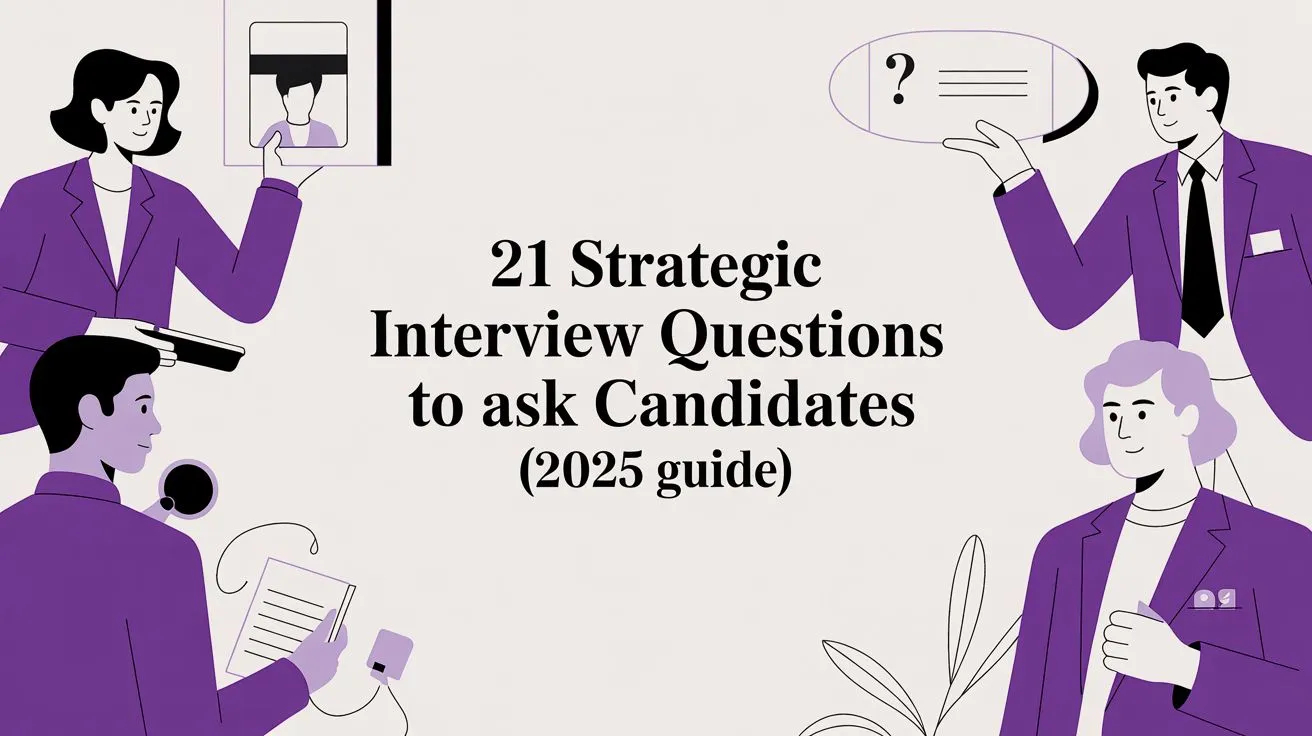 21 Strategic Interview Questions [2026 guide illustration