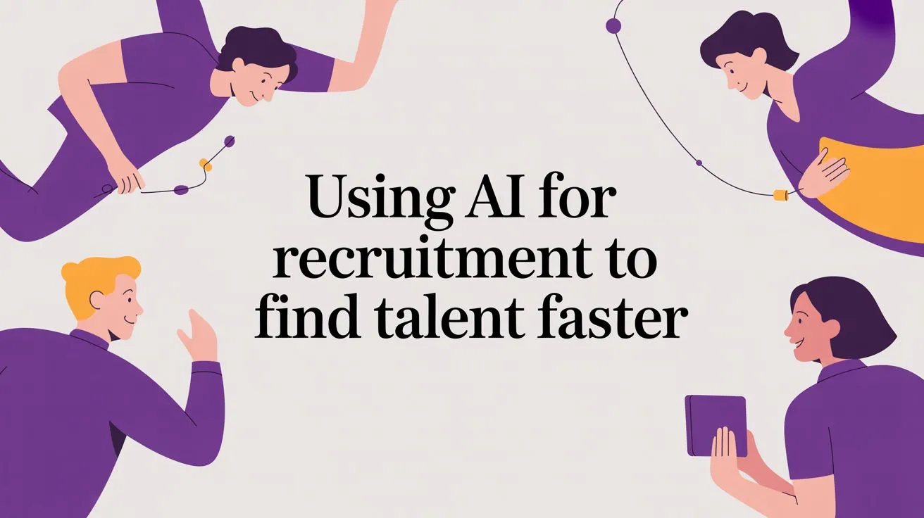 Using AI for Recruitment guide illustration
