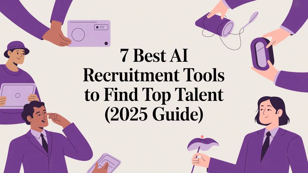 7 Best AI Recruitment Tools to Find Top Talent (2026 guide illustration