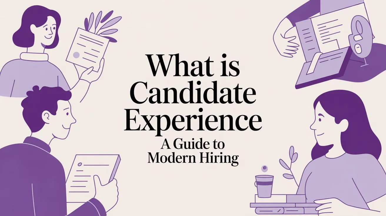 What Is Candidate Experience? guide illustration