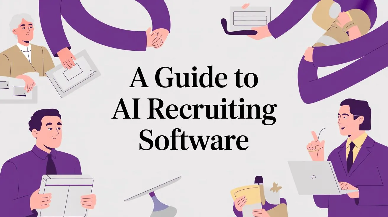 AI Recruiting Software guide illustration