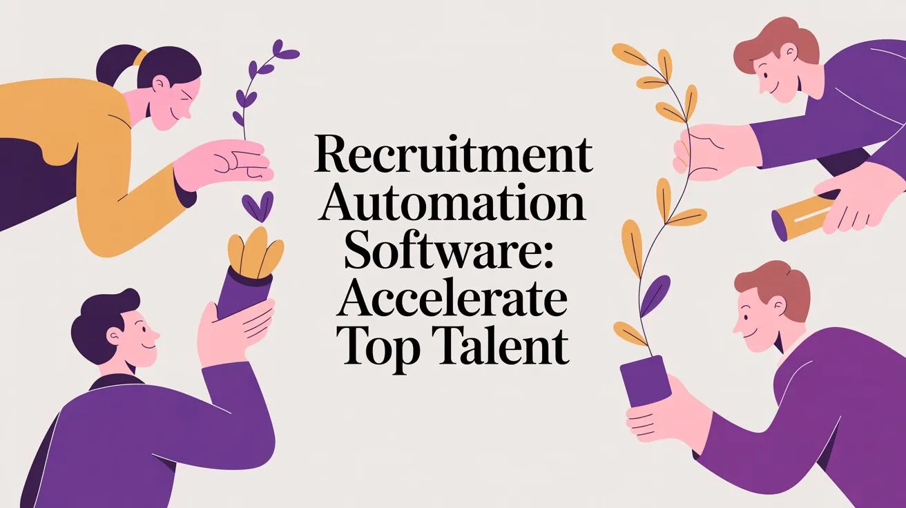 Recruitment Automation Software guide illustration