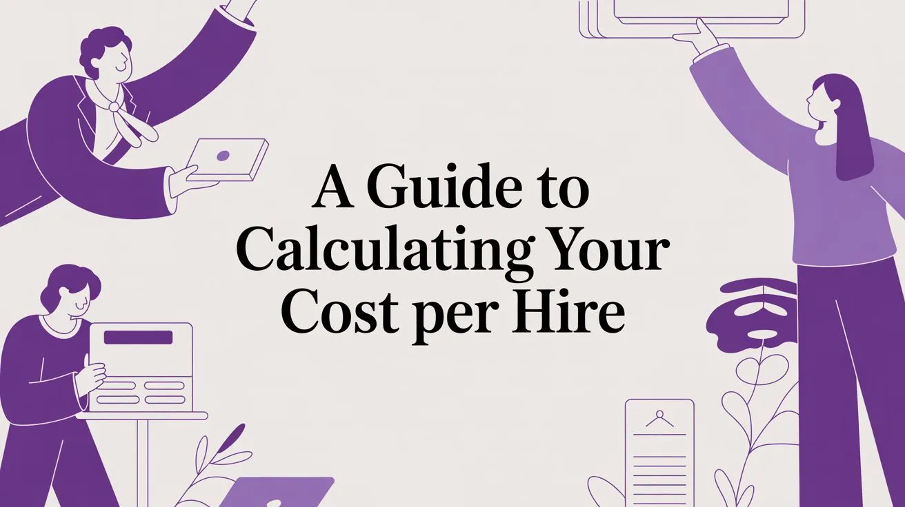 Cost Per Hire guide illustration