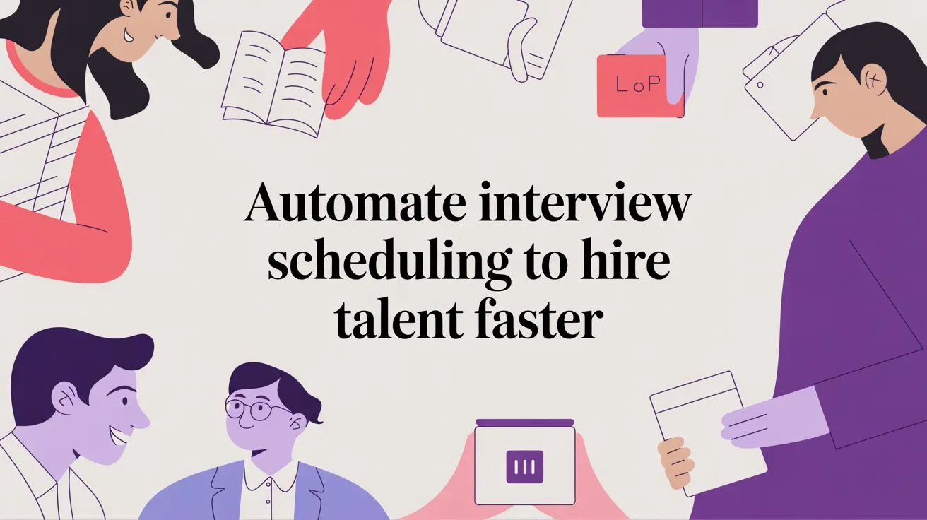 Automate Interview Scheduling guide illustration