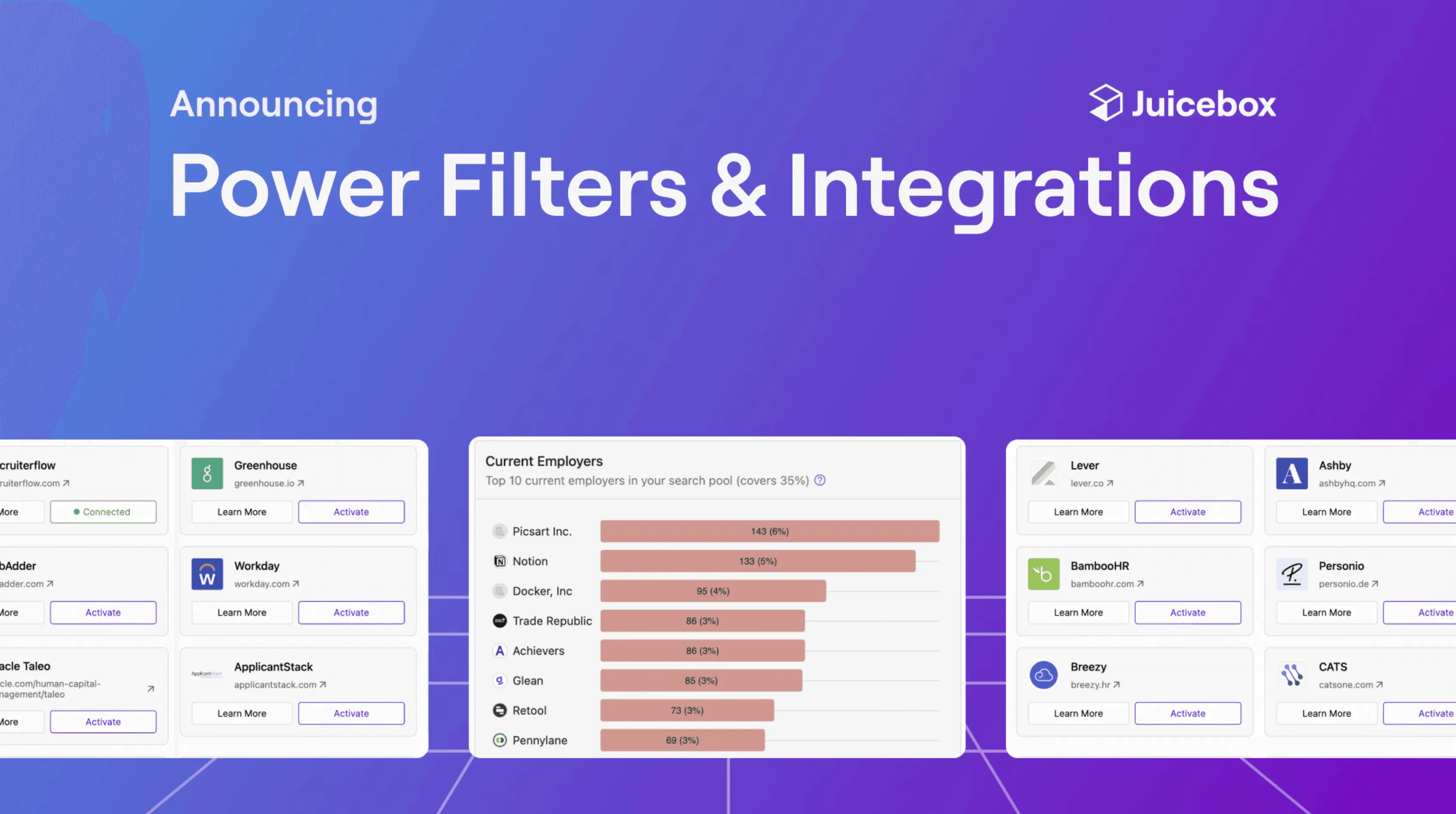 Power Filters & Enhanced Integrations | Update