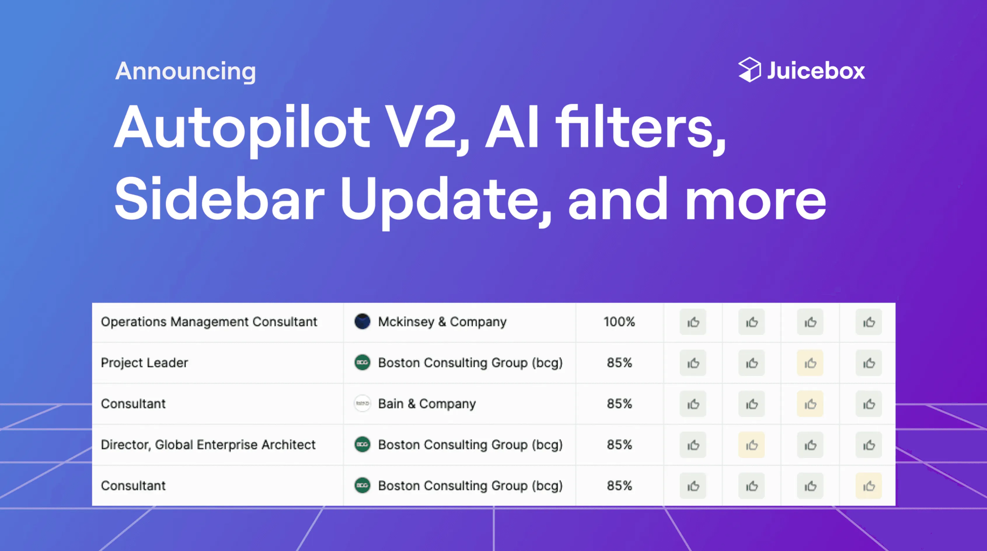 Autopilot V2, AI Filters & Sidebar Update