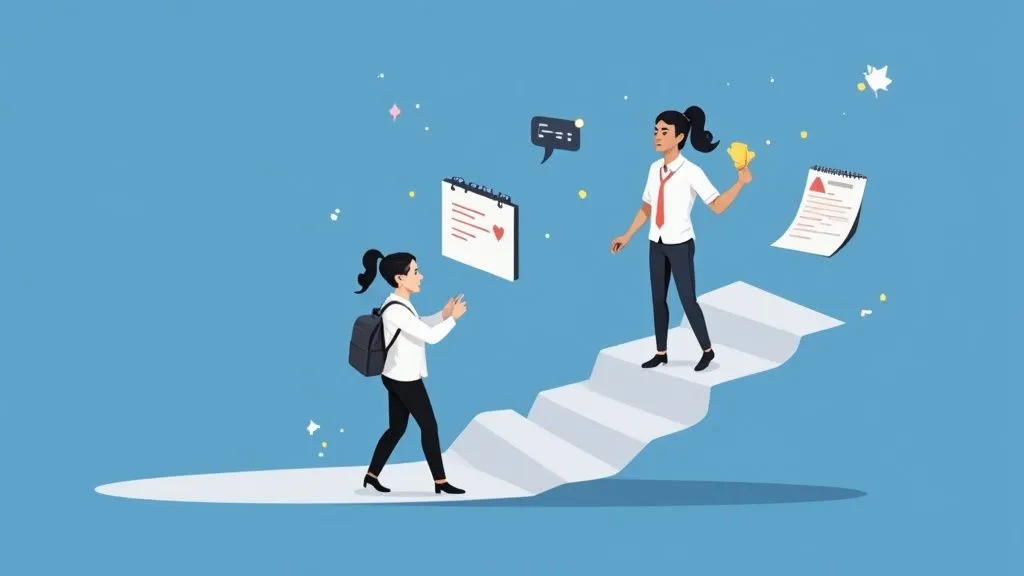 How to Improve Candidate Experience with AI concept