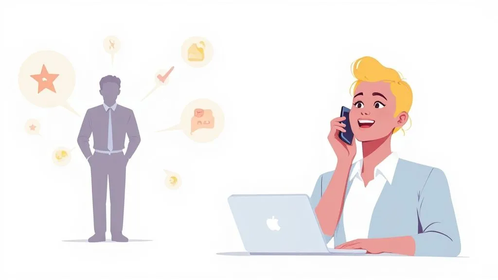 How to Conduct Phone Interviews That Reveal True Talent concept