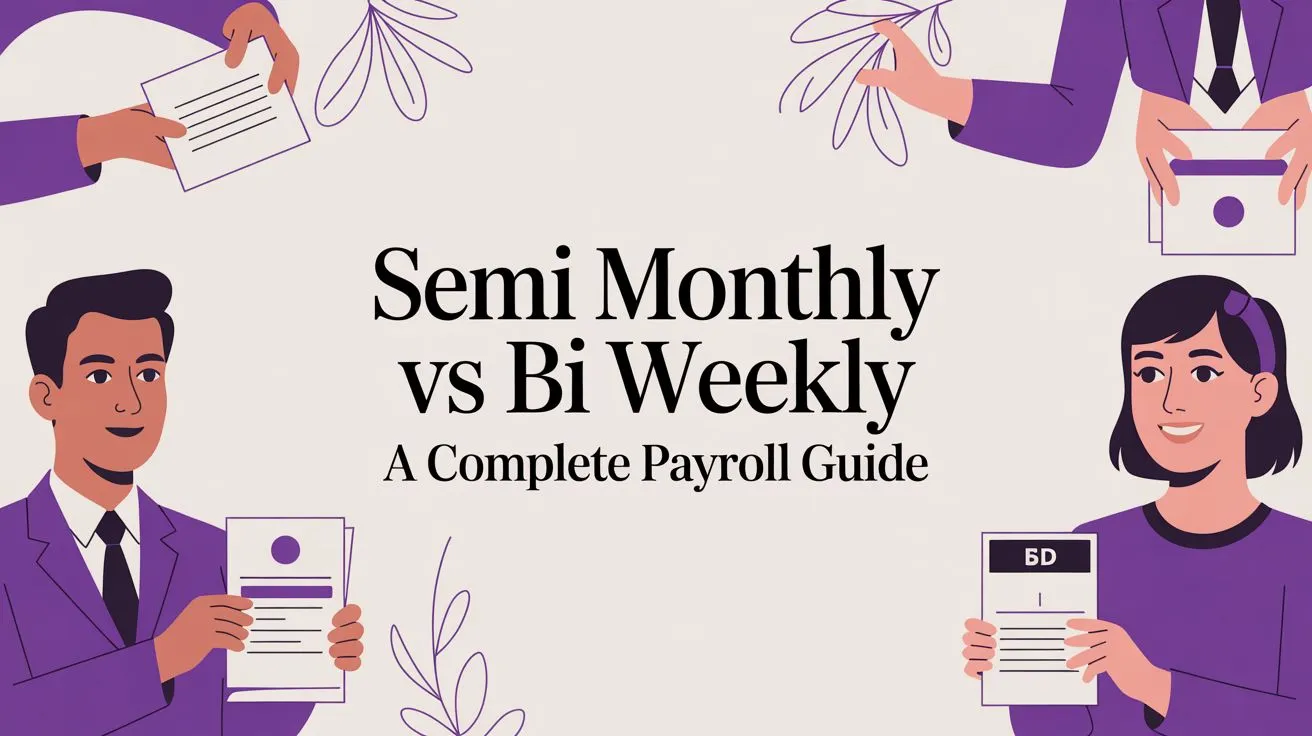 The Complete 2026 Guide to Semi Monthly vs Bi Weekly Payroll