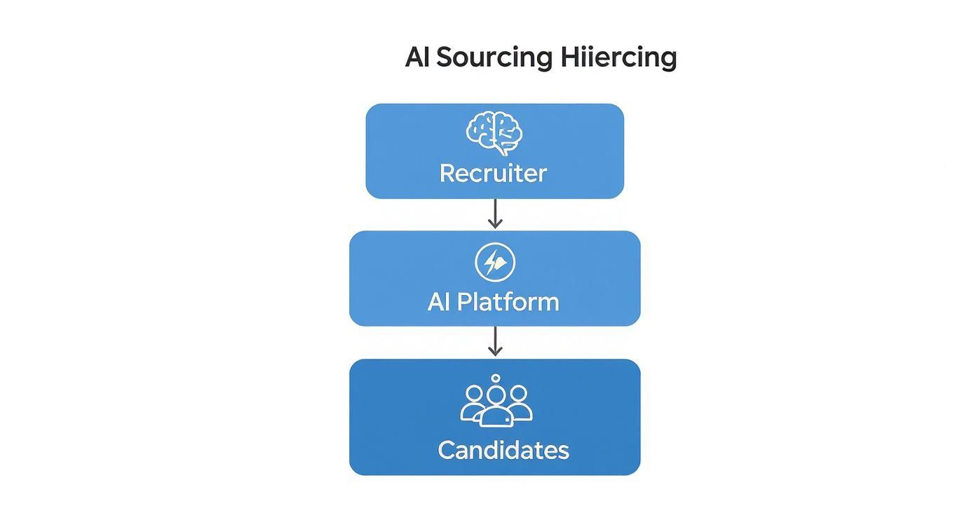 Infographic about recruiter talent acquisition