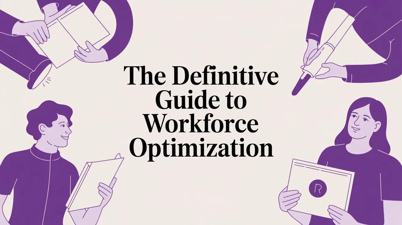 The Complete Guide to Workforce Optimization in 2026