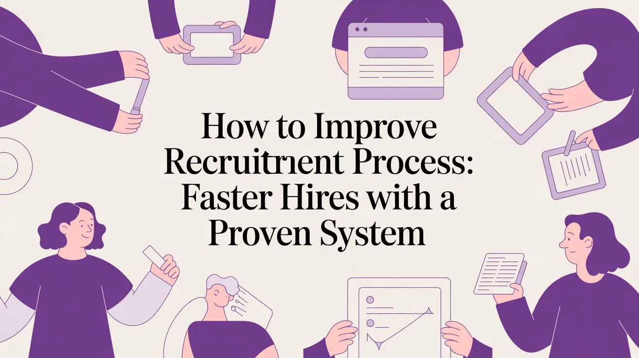The Complete Guide to Improving Your Recruitment Process in 2026