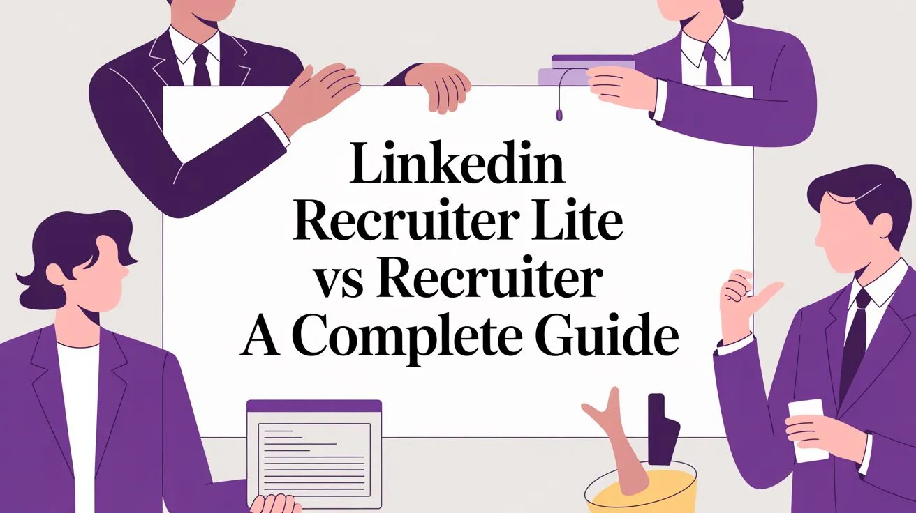 The Complete Guide to LinkedIn Recruiter Lite vs Recruiter (2026)
