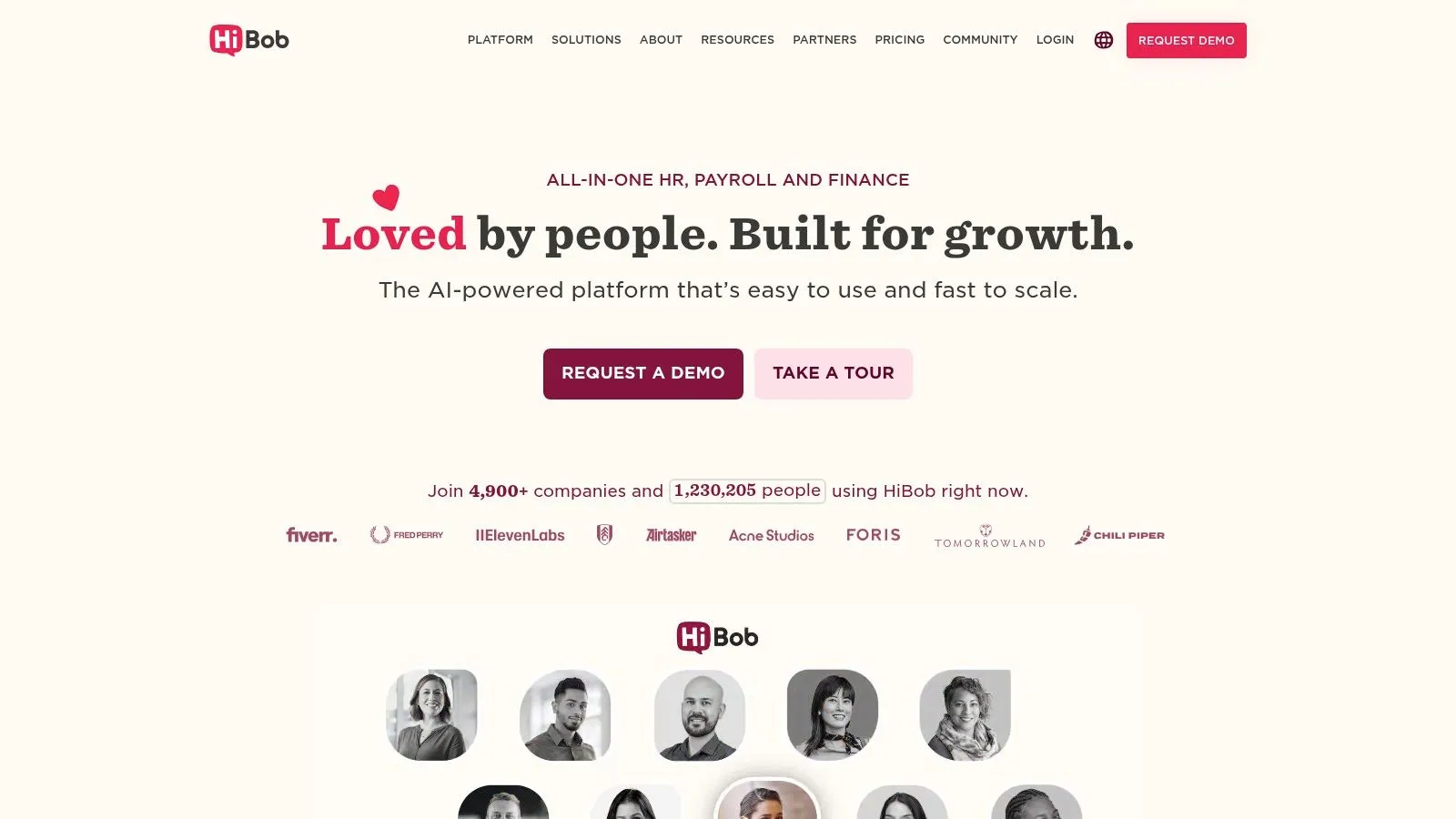 rippling alternatives HiBob HR platform