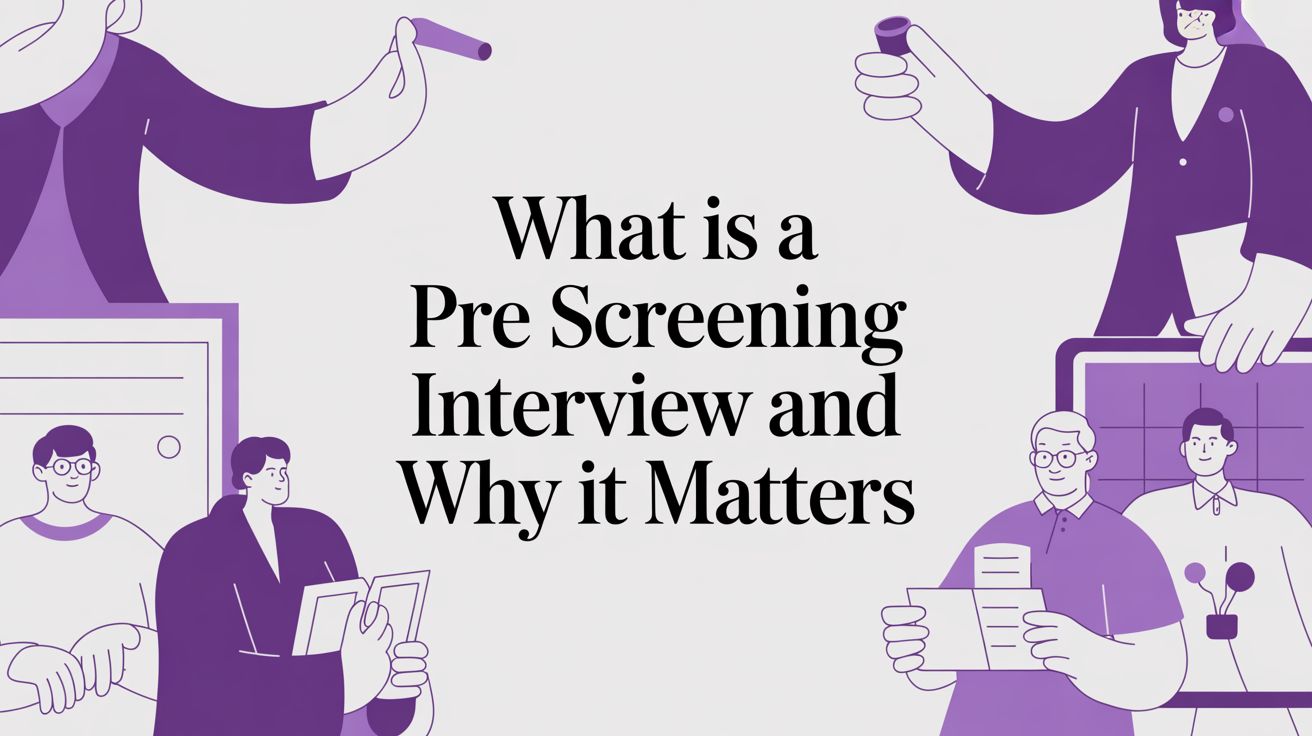 Pre-Screening Interview: Questions + Best Practices (2026)