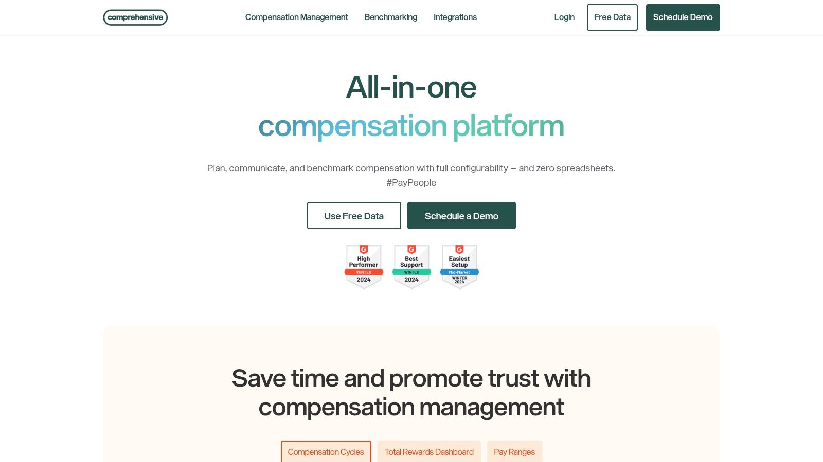 salary benchmarking tools compensation platform